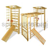 Drabinka gimnastyczna składana TRANSFORMER 2 SOSNA