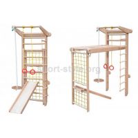 Drabinka gimnastyczna składana TRANSFORMER 1 BUK